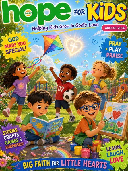 Hope for Kids magazine cover